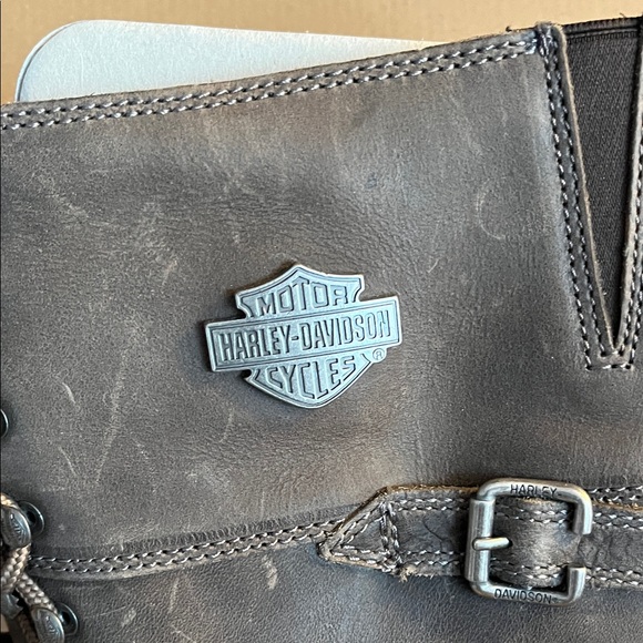 EUC Harley-Davidson Women's Lace-Up Boots - Picture 2 of 10